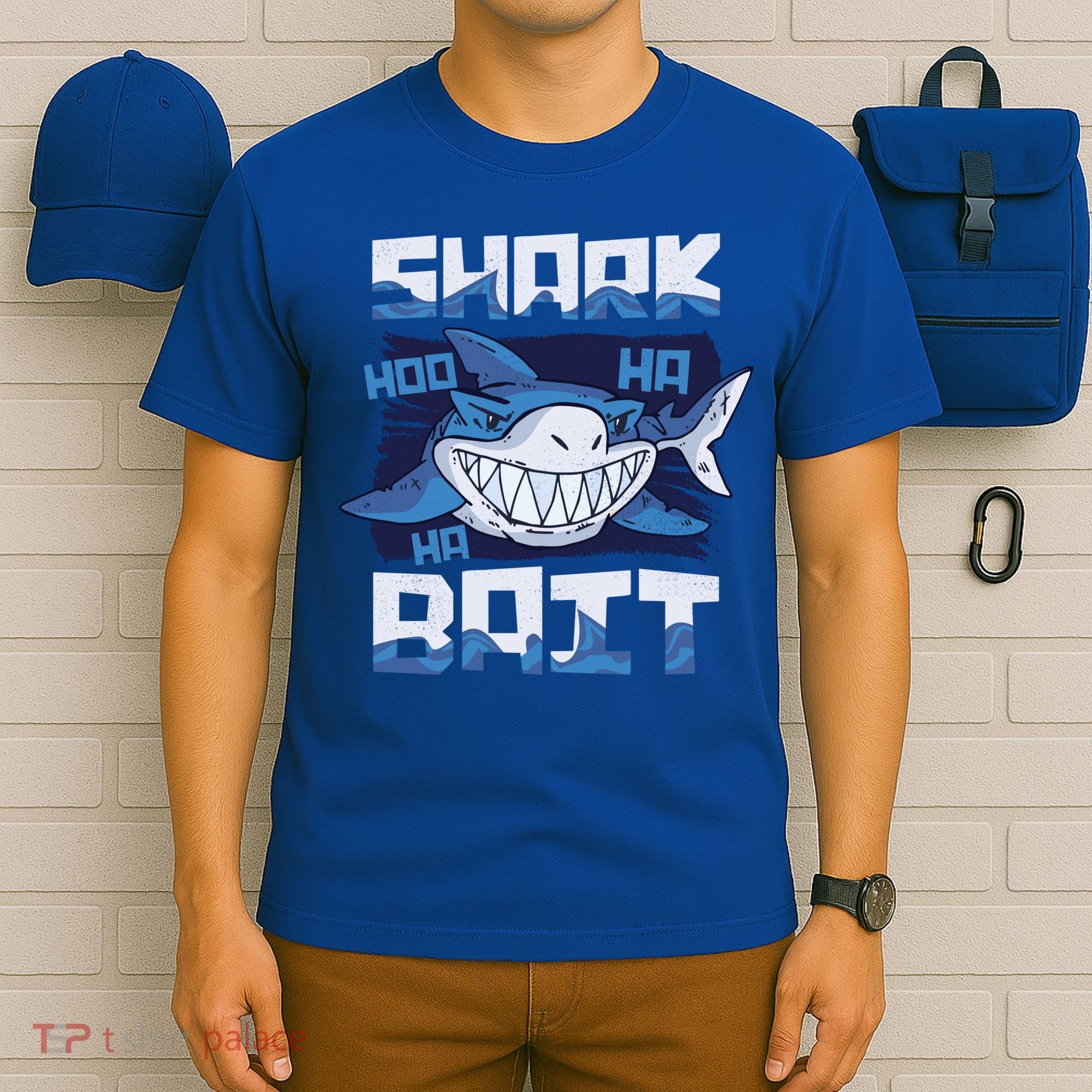 Shark Bait Hoo Ha Ha Funny Funny Shark Of Week Funny Gift T-Shirt