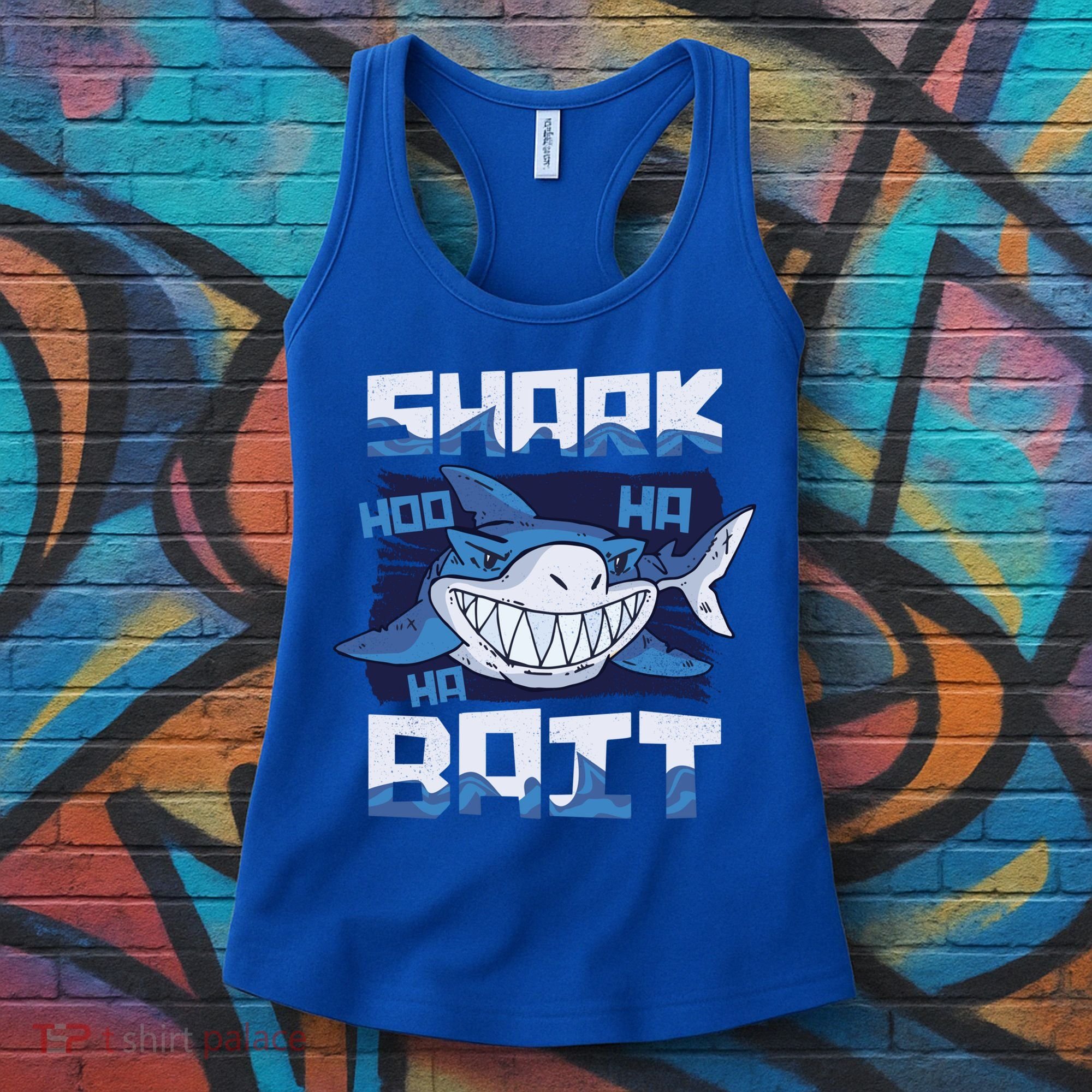 Shark Bait Hoo Ha Ha Funny Funny Shark Of Week Funny Gift Women's Tank Top