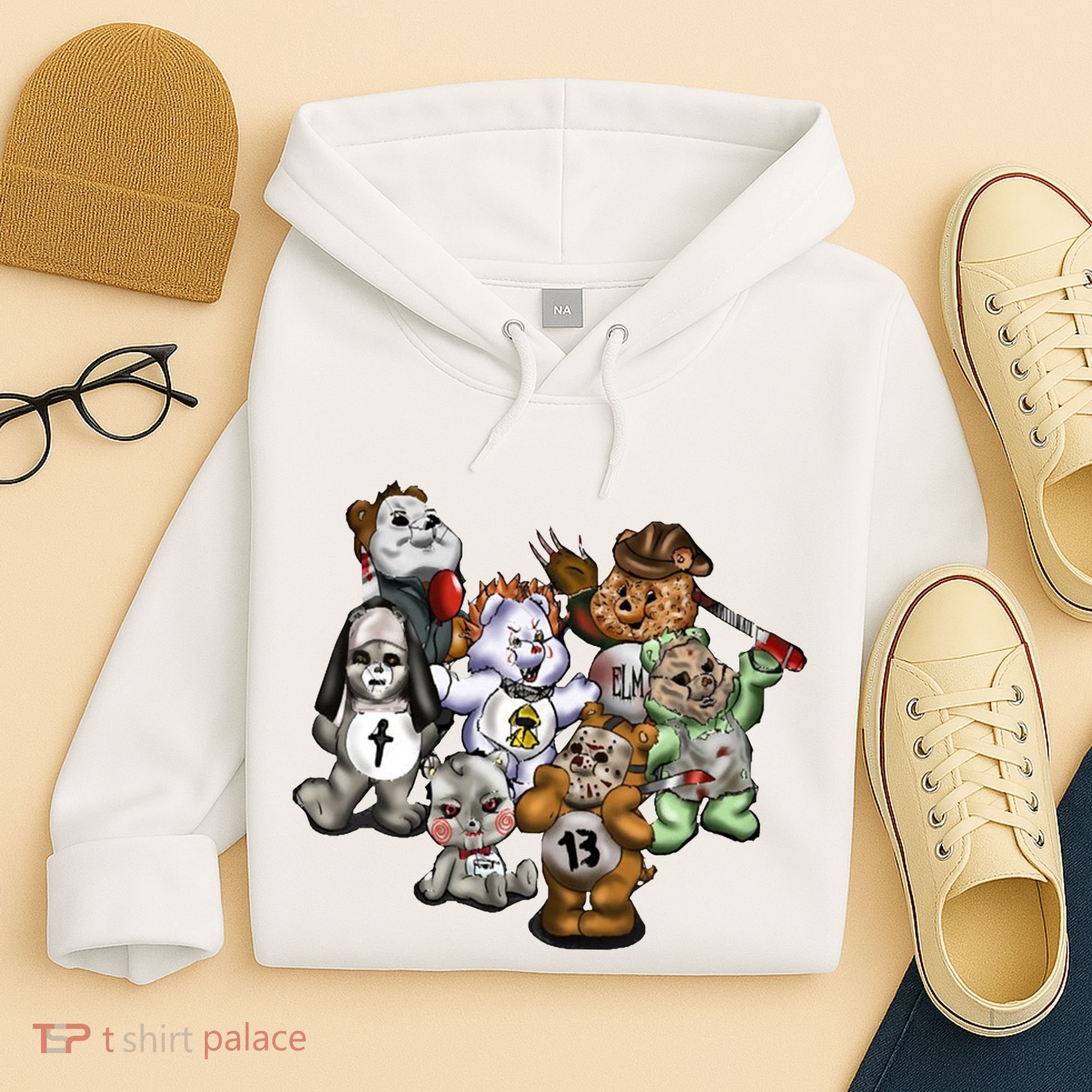 Scare Bears Halloween Creepy Hoodie