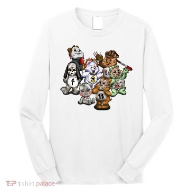 Scare Bears Halloween Creepy Long Sleeve Shirt