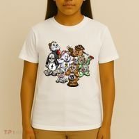 Scare Bears Halloween Creepy T-Shirt thumb 4