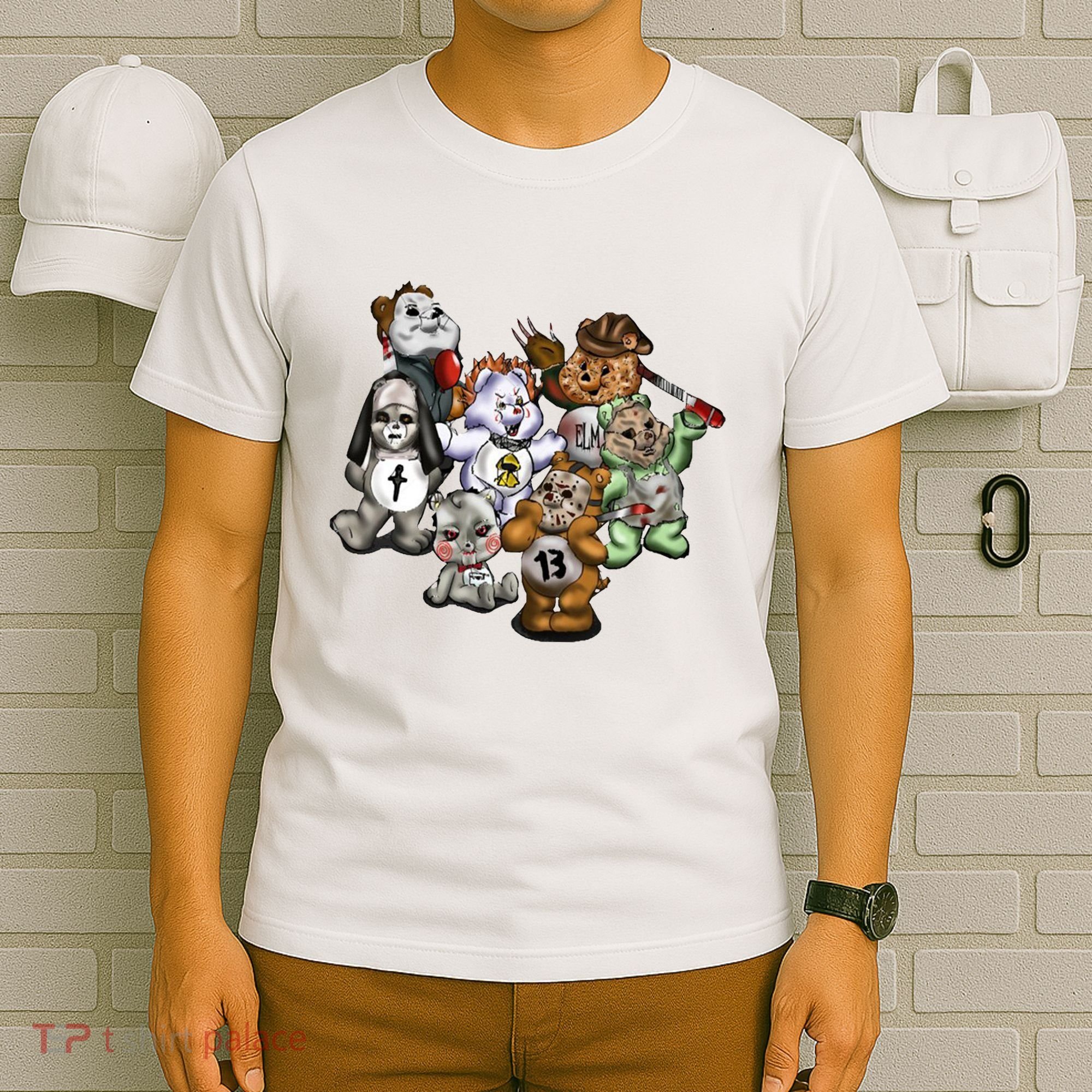 Scare Bears Halloween Creepy T-Shirt