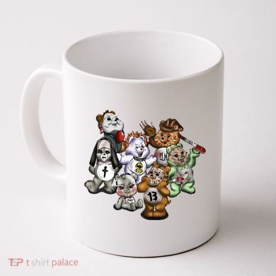 Scare Bears Halloween Creepy Coffee Mug