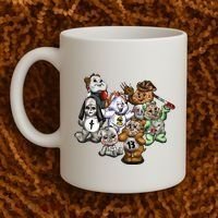 Scare Bears Halloween Creepy Coffee Mug thumb 2