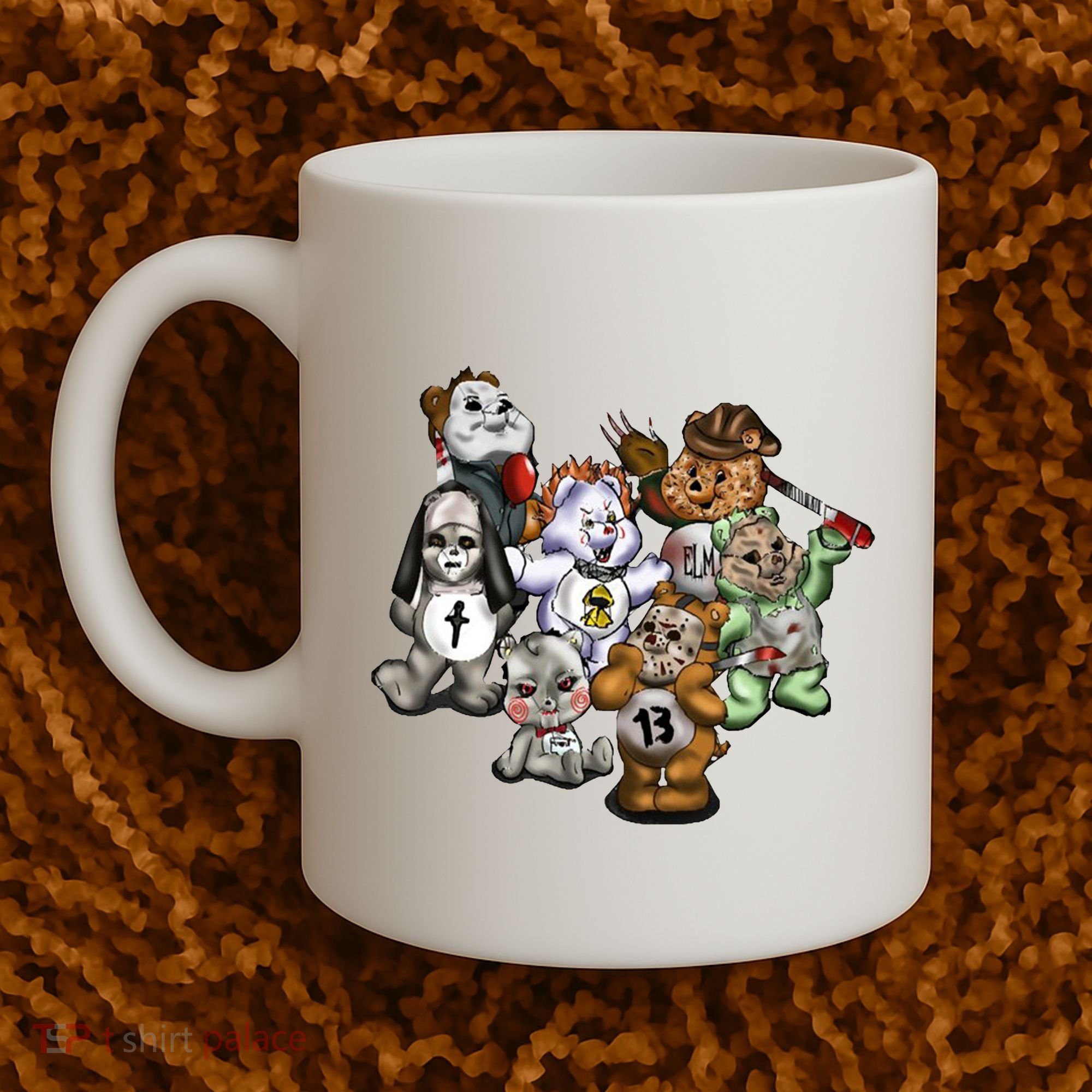 Scare Bears Halloween Creepy Coffee Mug