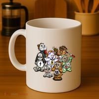 Scare Bears Halloween Creepy Coffee Mug thumb 4
