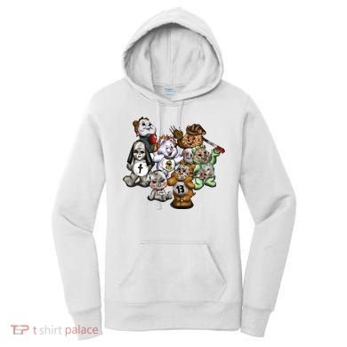 Scare Bears Halloween Creepy Women's Hoodie
