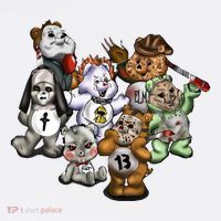 Scare Bears Halloween Creepy Women's Hoodie thumb 2