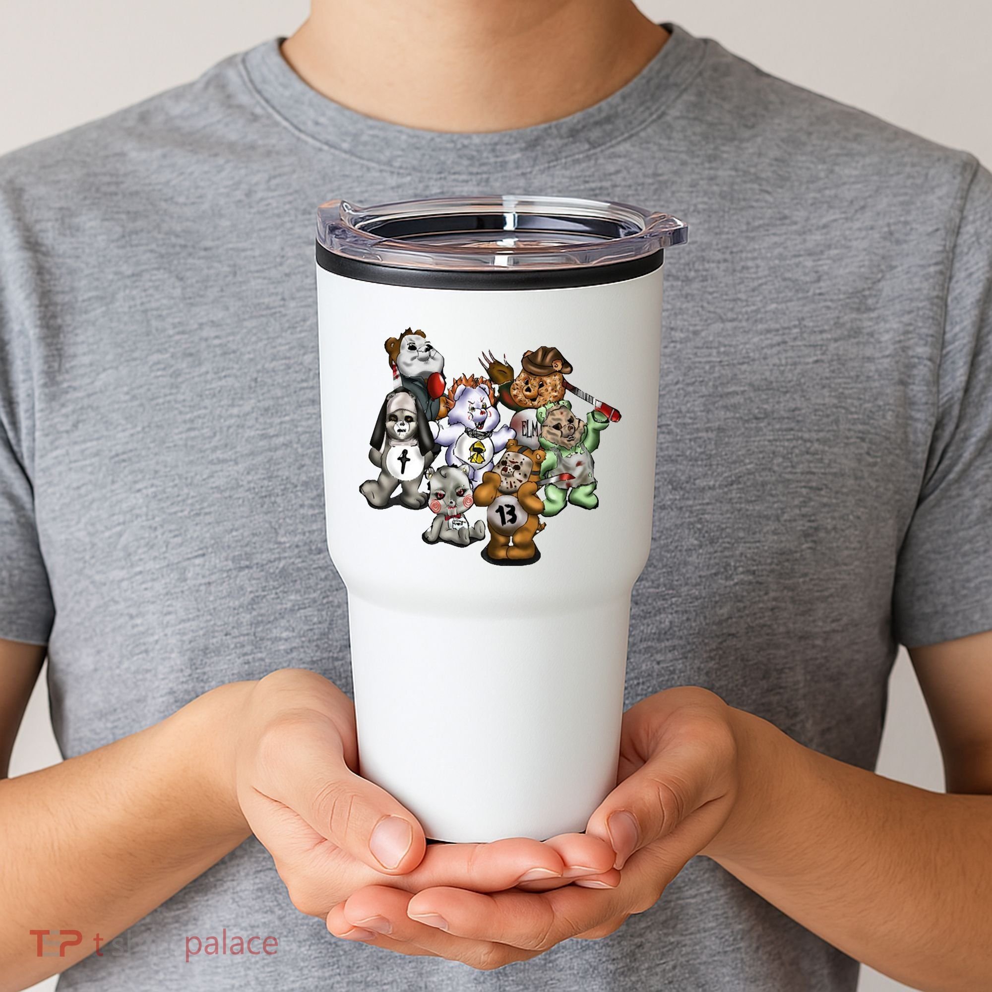 Scare Bears Halloween Creepy Tumbler