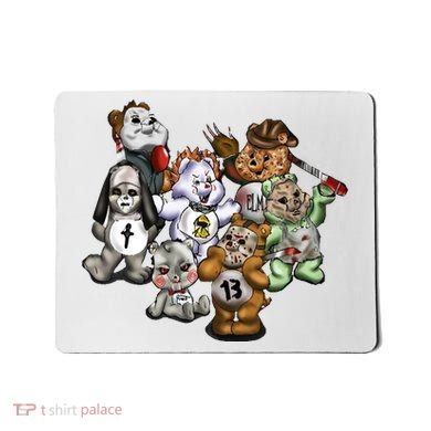 Scare Bears Halloween Creepy Mousepad