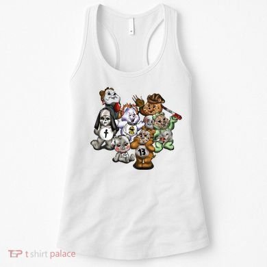 Scare Bears Halloween Creepy Women's Tank Top