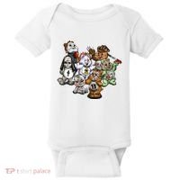 Scare Bears Halloween Creepy Baby Bodysuit thumb 0