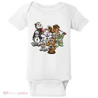 Scare Bears Halloween Creepy Baby Bodysuit thumb 0
