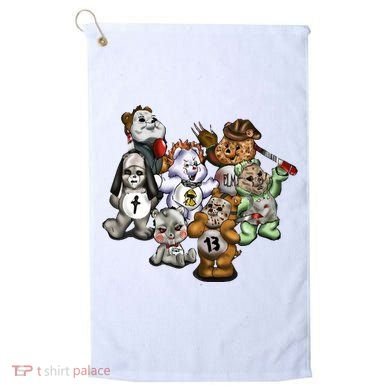 Scare Bears Halloween Creepy Golf Towel