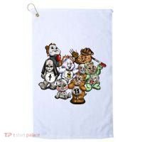 Scare Bears Halloween Creepy Golf Towel thumb 0
