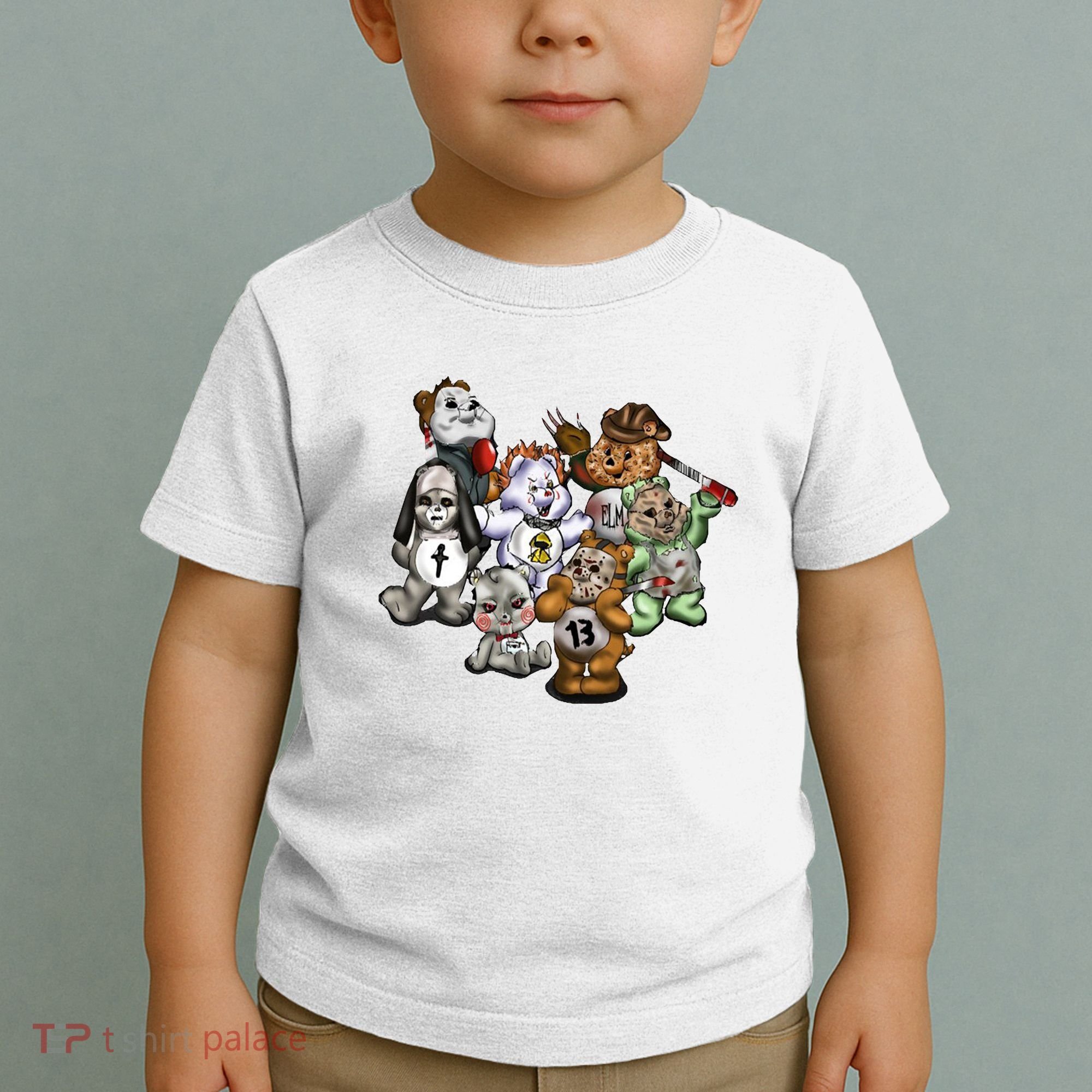 Scare Bears Halloween Creepy Toddler T-Shirt