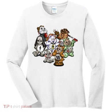 Scare Bears Halloween Creepy Women's Long Sleeve Shirt