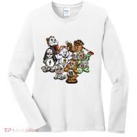 Scare Bears Halloween Creepy Women's Long Sleeve Shirt thumb 0
