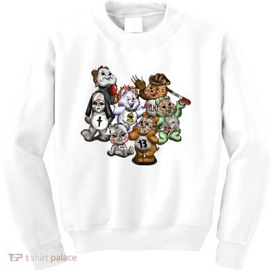 Scare Bears Halloween Creepy Kids Sweatshirt
