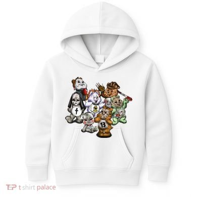 Scare Bears Halloween Creepy Kids Hoodie