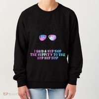 Sunglass Bunny Hip Hop Hippity Galaxy Easter Women's Sweatshirt thumb 0
