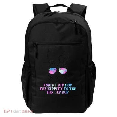 Sunglass Bunny Hip Hop Hippity Galaxy Easter Backpack