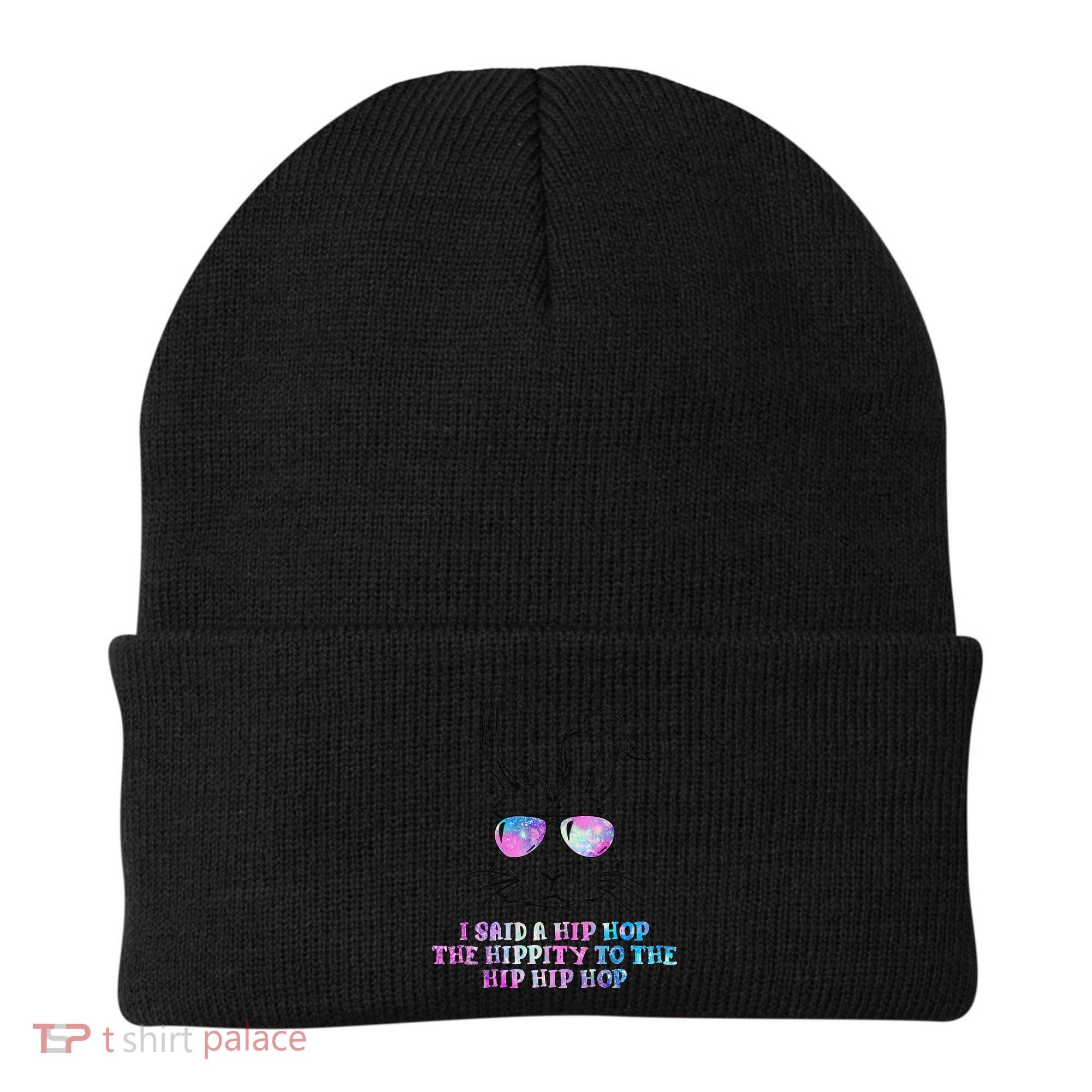 Sunglass Bunny Hip Hop Hippity Galaxy Easter Beanie