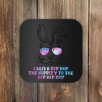 Sunglass Bunny Hip Hop Hippity Galaxy Easter Coaster thumb 0