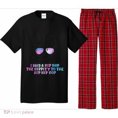 Sunglass Bunny Hip Hop Hippity Galaxy Easter Pajama Set