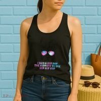 Sunglass Bunny Hip Hop Hippity Galaxy Easter Women's Tank Top thumb 2