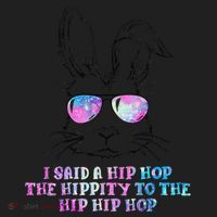 Sunglass Bunny Hip Hop Hippity Galaxy Easter Hat thumb 2