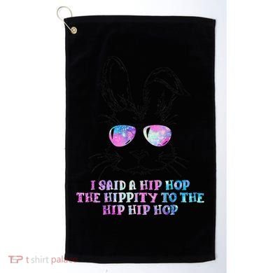 Sunglass Bunny Hip Hop Hippity Galaxy Easter Golf Towel