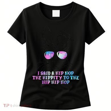 Sunglass Bunny Hip Hop Hippity Galaxy Easter Women's T-Shirt