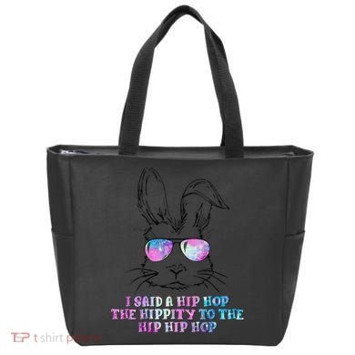Sunglass Bunny Hip Hop Hippity Galaxy Easter Tote Bag