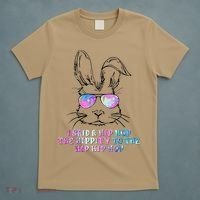Sunglass Bunny Hip Hop Hippity Galaxy Easter T-Shirt thumb 5