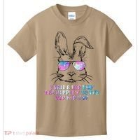 Sunglass Bunny Hip Hop Hippity Galaxy Easter Kids T-Shirt thumb 0