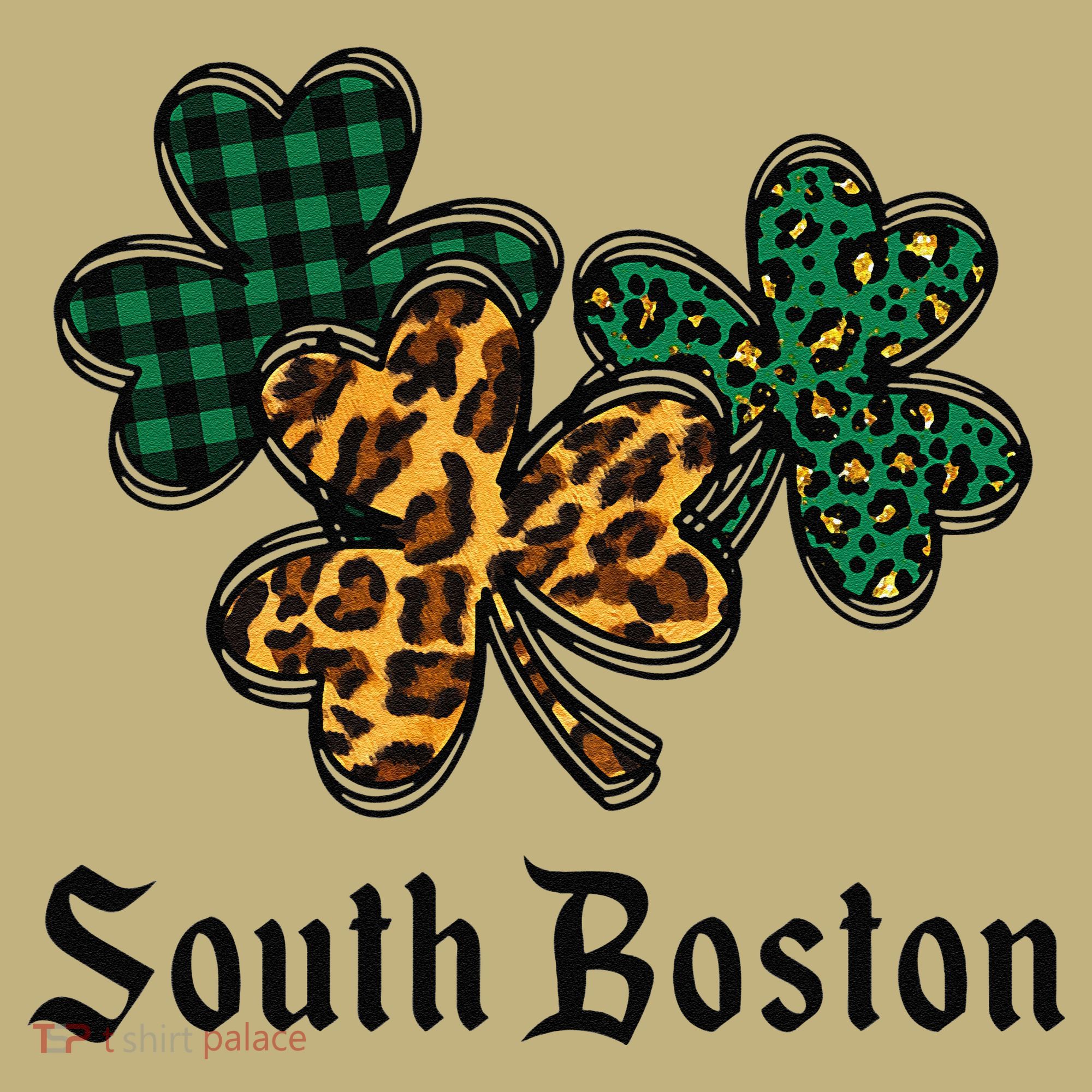 South Boston Irish Ireland Women's Cute Southie St Paddy's T-Shirt