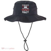 Stand Back I'm Playing Vr And Things Will Crazy Funny  Bucket Hat thumb 0