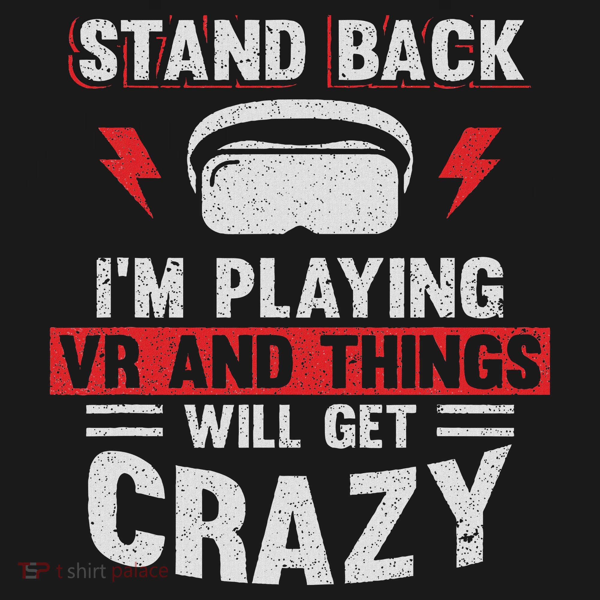 Stand Back I'm Playing Vr And Things Will Crazy Funny  Bucket Hat