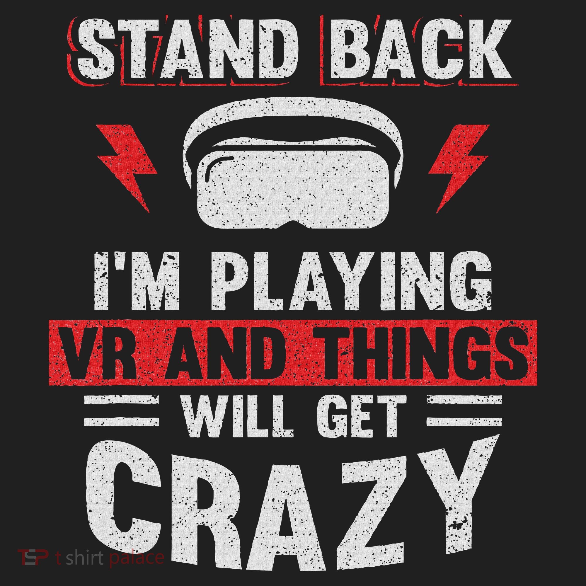 Stand Back I'm Playing Vr And Things Will Crazy Funny  Beanie