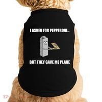 Summerhays Bros I Asked For Pepperoni But They Gave Me Plane Doggie Tank thumb 0