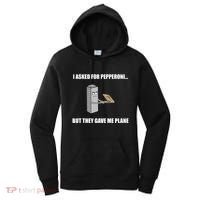 Summerhays Bros I Asked For Pepperoni But They Gave Me Plane Women's Hoodie thumb 0