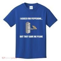 Summerhays Bros I Asked For Pepperoni But They Gave Me Plane Kids T-Shirt thumb 0