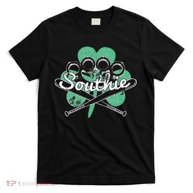 Southie Boston Irish Saint Patrick's Day Distressed T-Shirt