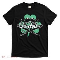 Southie Boston Irish Saint Patrick's Day Distressed T-Shirt thumb 0