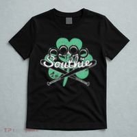 Southie Boston Irish Saint Patrick's Day Distressed T-Shirt thumb 5