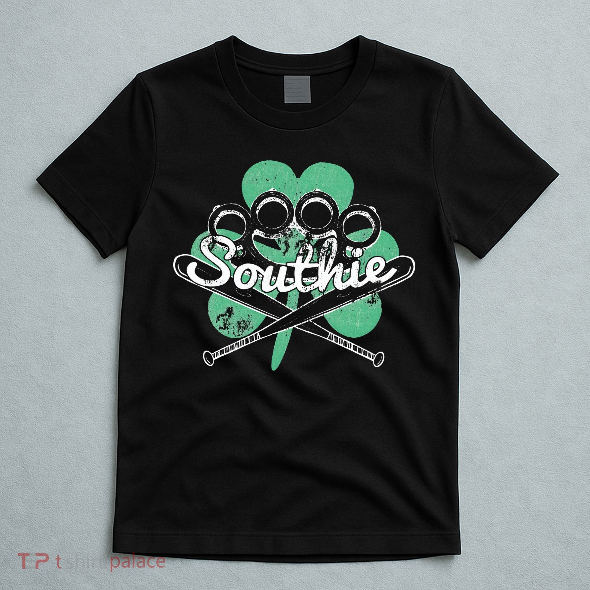 Southie Boston Irish Saint Patrick's Day Distressed T-Shirt