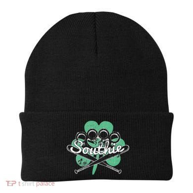 Southie Boston Irish Saint Patrick's Day Distressed Beanie