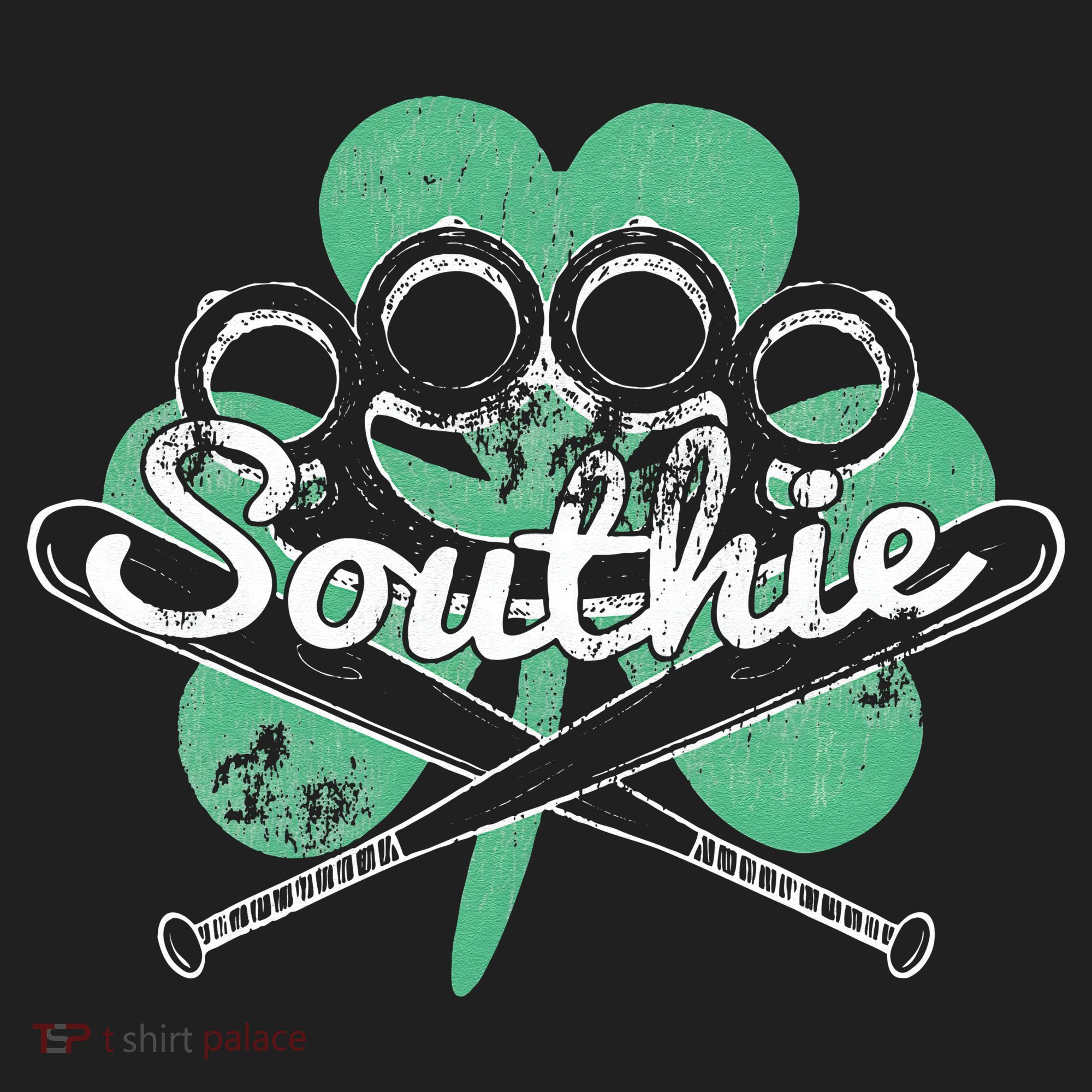 Southie Boston Irish Saint Patrick's Day Distressed Beanie