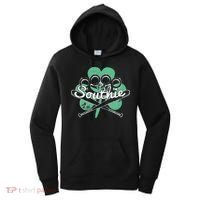 Southie Boston Irish Saint Patrick's Day Distressed Women's Hoodie thumb 0
